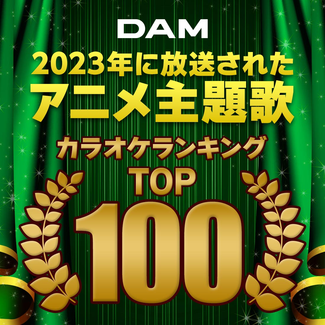 2023年に放送されたアニメ主題歌TOP100