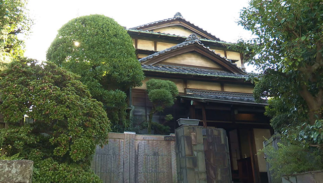 都内某所の日本家屋