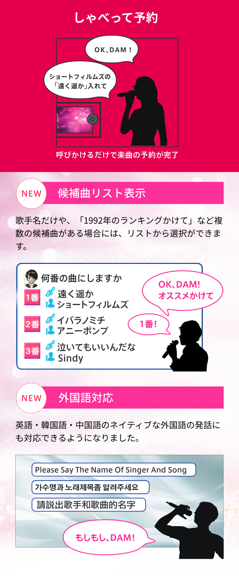 しゃべって予約