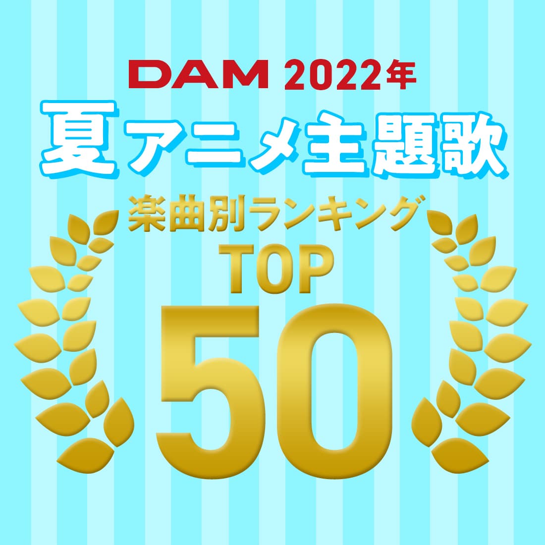 2022年夏アニメ主題歌楽曲別ランキングTOP50